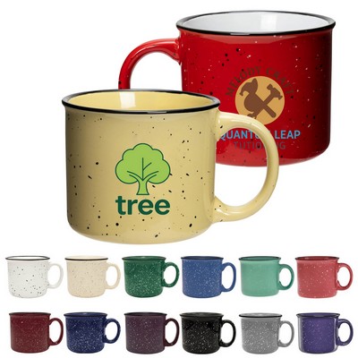 13oz Ceramic Speckled Mug