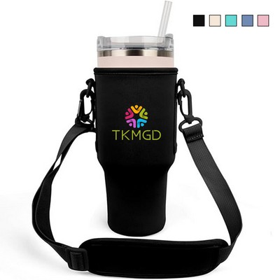 40 Oz Water Bottle Holder Carrier Bag